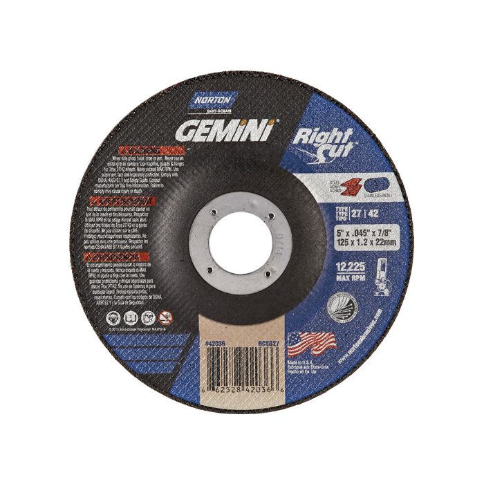 Right Angle Grinder Reinforced Cut-Off Wheels - RightCut™