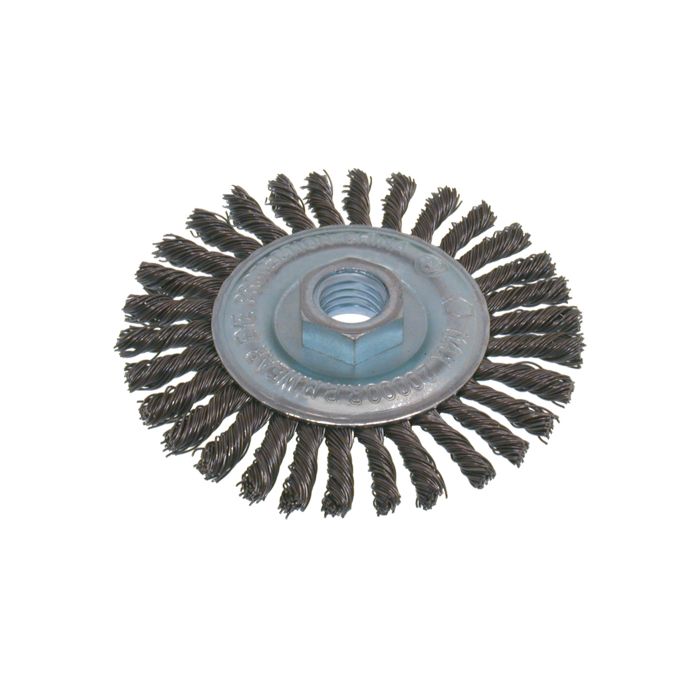 Economy High Speed Stringer Bead Knot Wire Wheel Brush