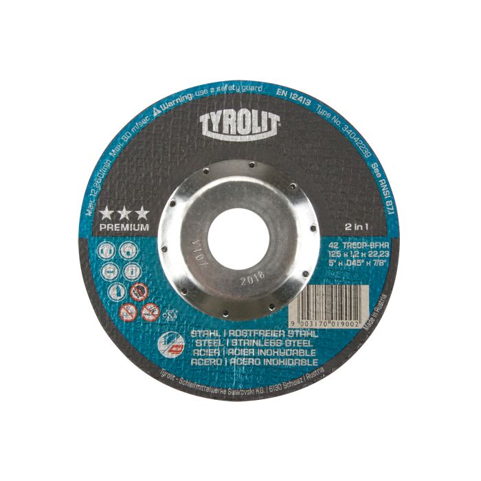 Premium 2 in 1 Thincut Cut-Off Wheel