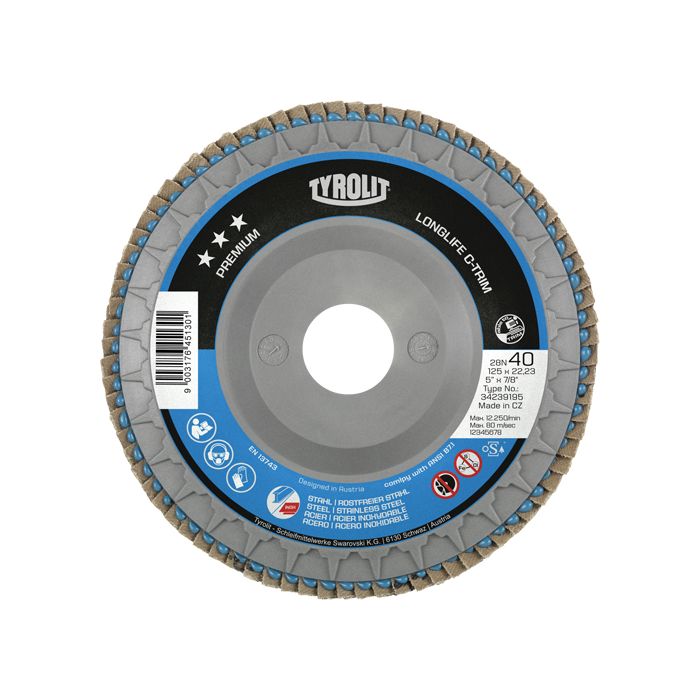 Long Life C-Trim Flap Disc