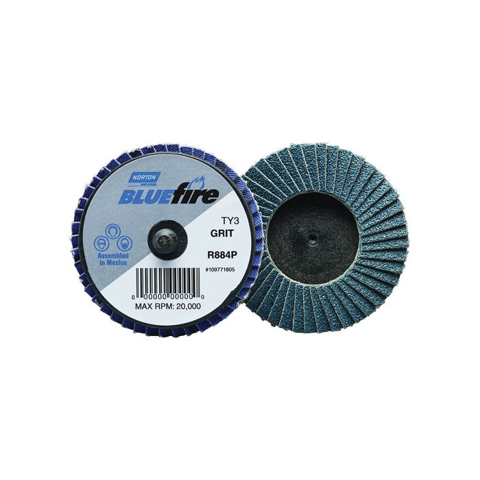 BlueFire® R884P Plastic Flat Mini Flap Disc