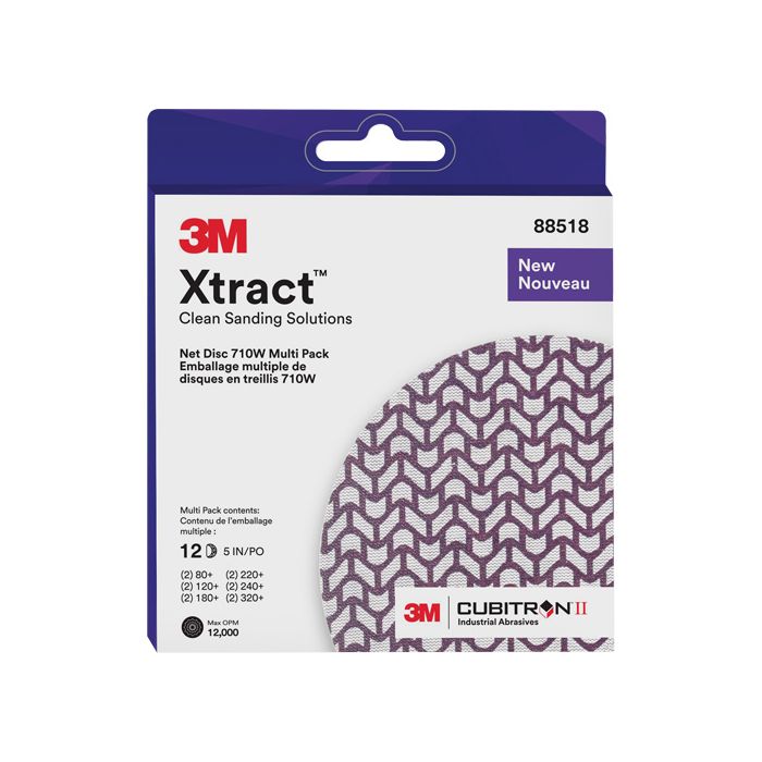 Xtract™ Cubitron™ II Net Disc 710W Assorted Pack