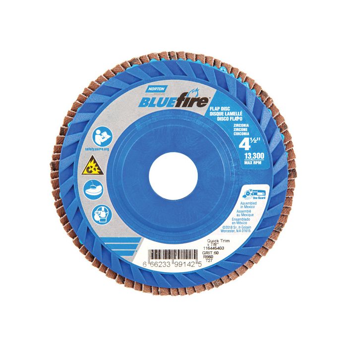 BlueFire® Medium Grade Flap Disc