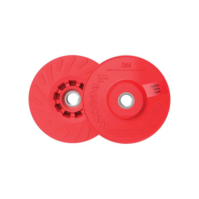 Ribbed Disc Pad Face Plate