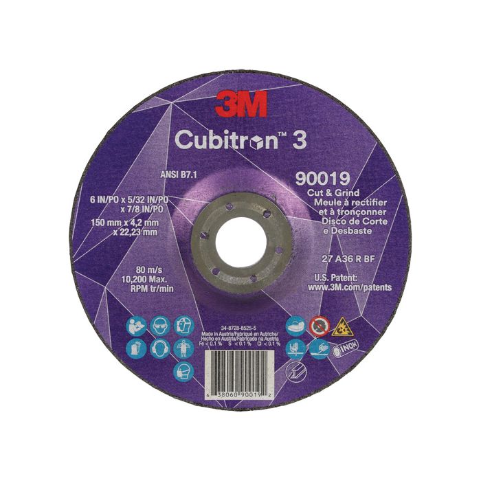 Cubitron™ 3 Cut & Grind Wheel