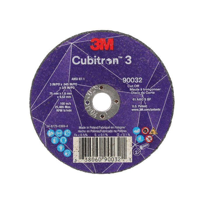 Cubitron™ 3 Cut-Off Wheel