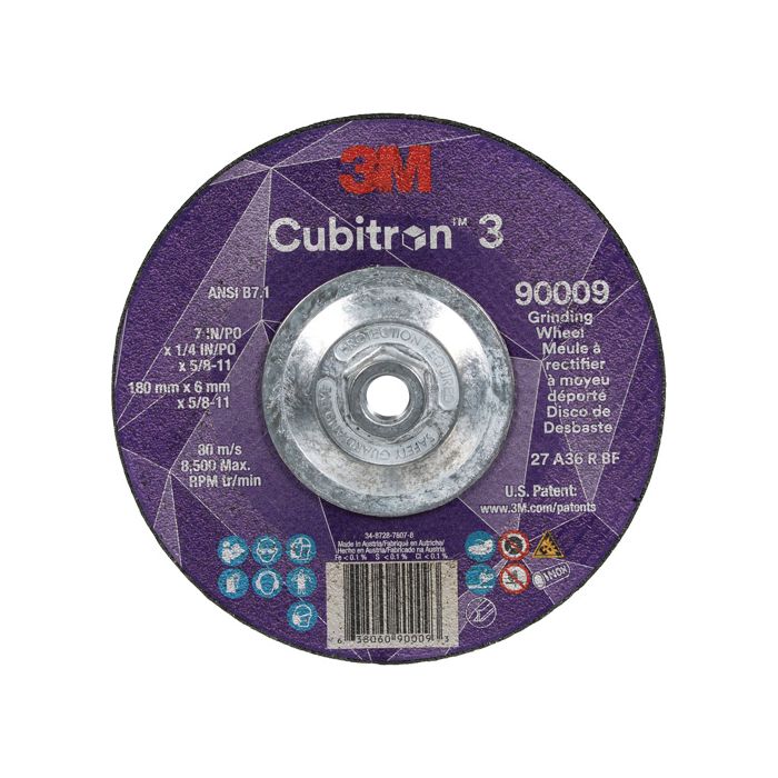 Cubitron™ 3 Depressed Centre Grinding Wheel