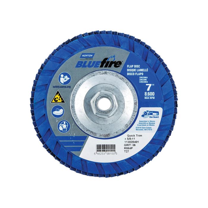 BlueFire® Standard-Density Flap Disc