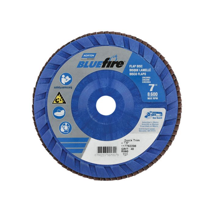 BlueFire Quick Trim Flap Disc