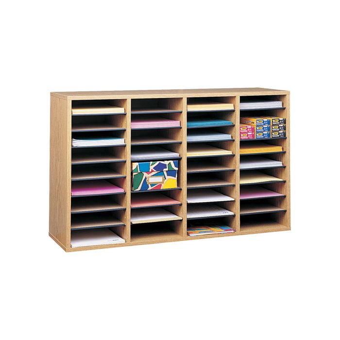 Adjustable Compartment Literature Organizer