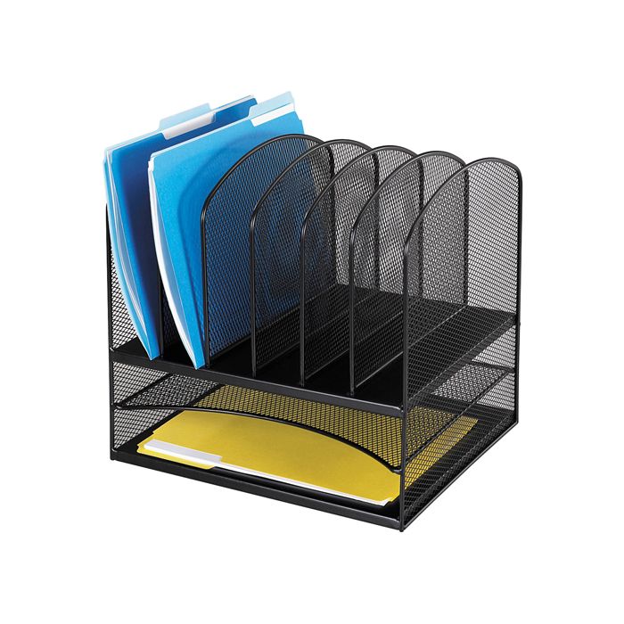 Onyx™ Steel Mesh Desktop Organizers