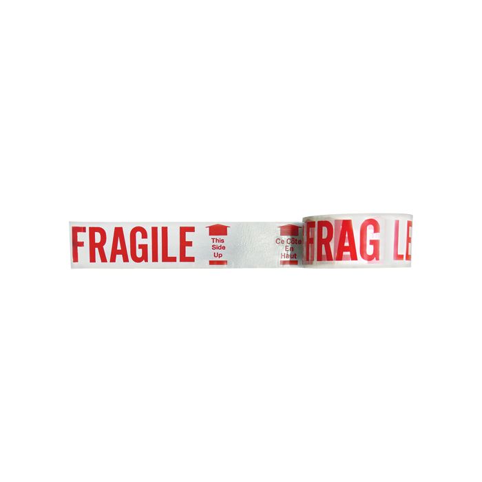 Bilingual Printed Tape – Fragile This Side Up