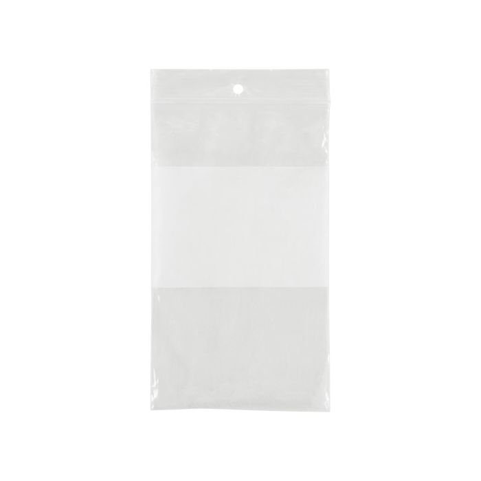 White Block Poly Bags