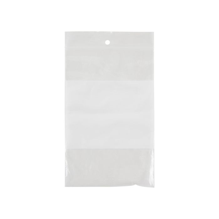 White Block Poly Bags