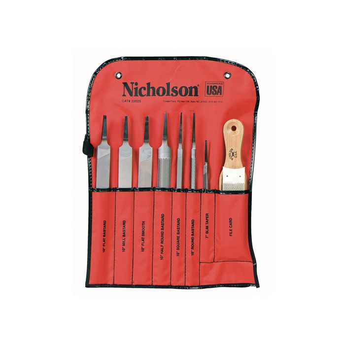 8-Piece Machinist File Set