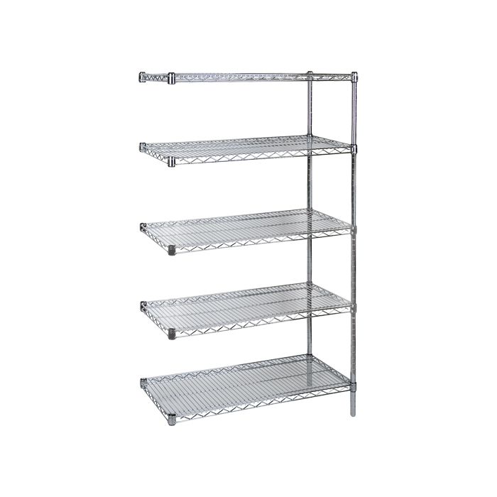 Heavy-Duty Chromate Wire Shelving