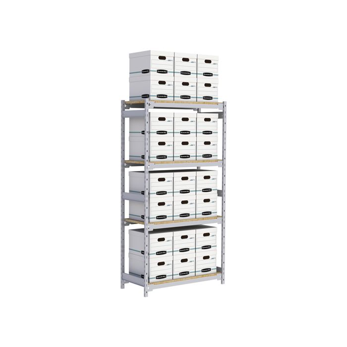 Wide Span Record Storage Shelving