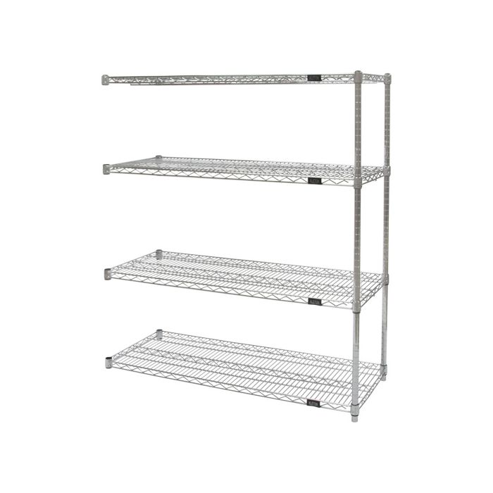 Heavy-Duty Chromate Wire Shelving