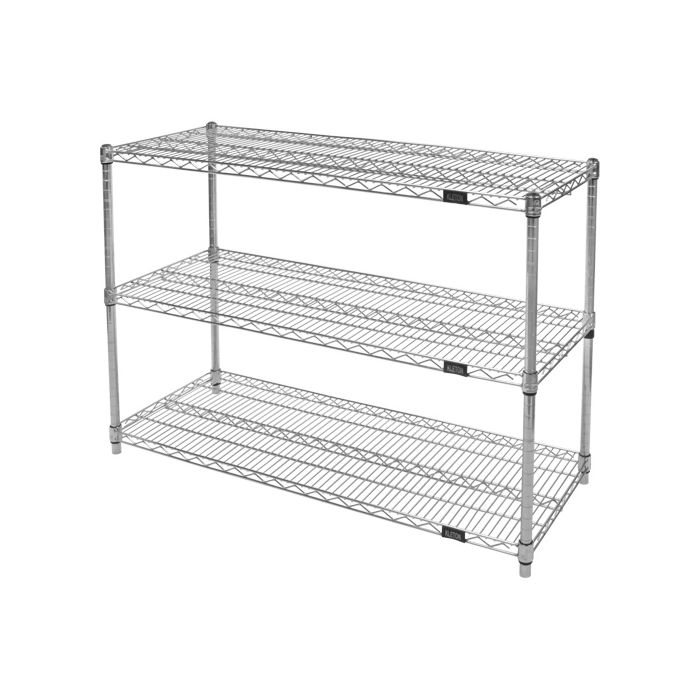 Heavy-Duty Chromate Wire Shelving