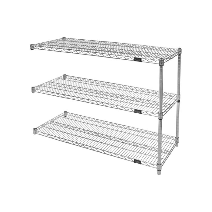 Heavy-Duty Chromate Wire Shelving