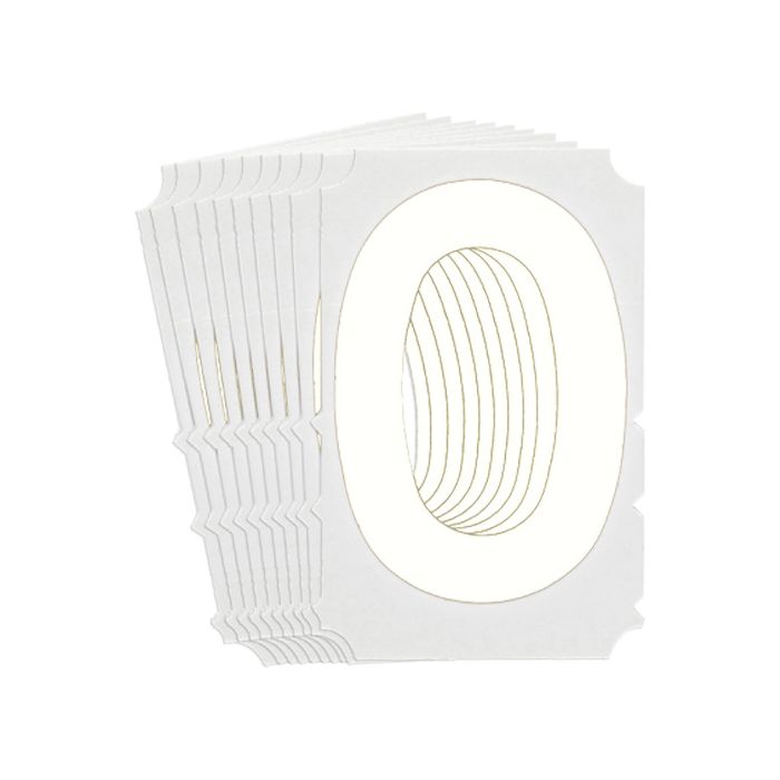 Quick-Align® Individual Gothic Number & Letter Labels