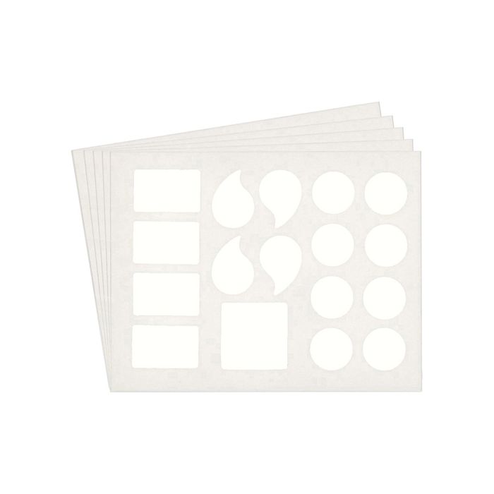 Quick-Align® Individual Gothic Number & Letter Labels