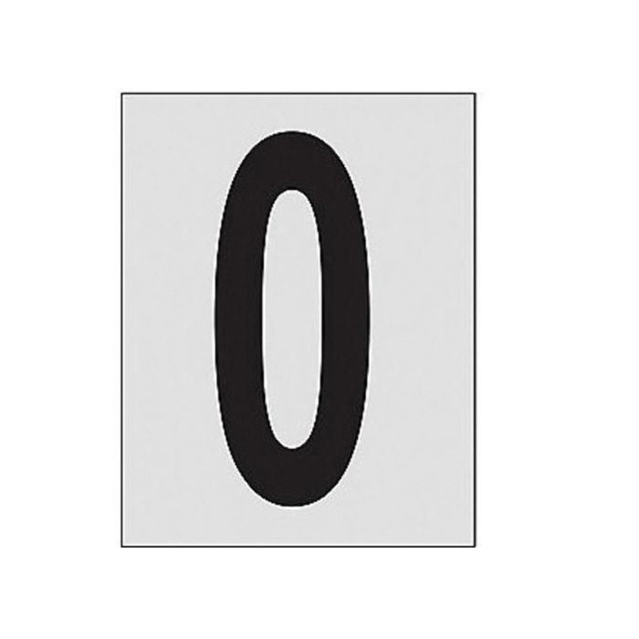 Reflective Individual Number and Letter Labels