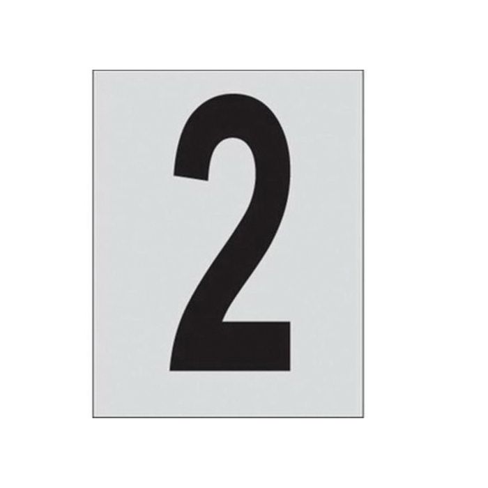Reflective Individual Number and Letter Labels