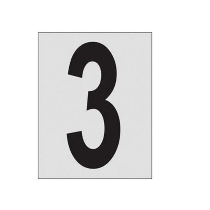 Reflective Individual Number and Letter Labels