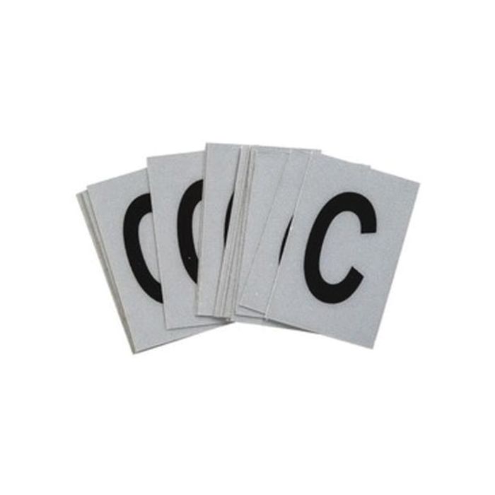 Reflective Individual Number and Letter Labels