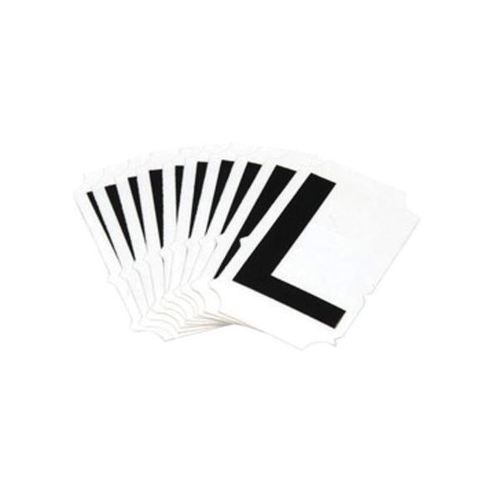 Reflective Individual Number and Letter Labels