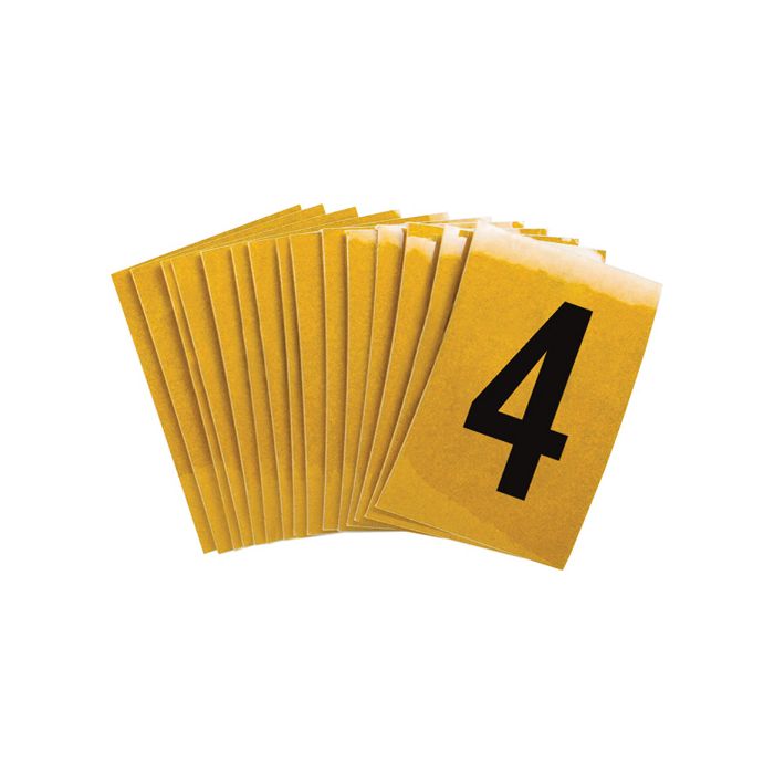 Individual Number and Letter Labels