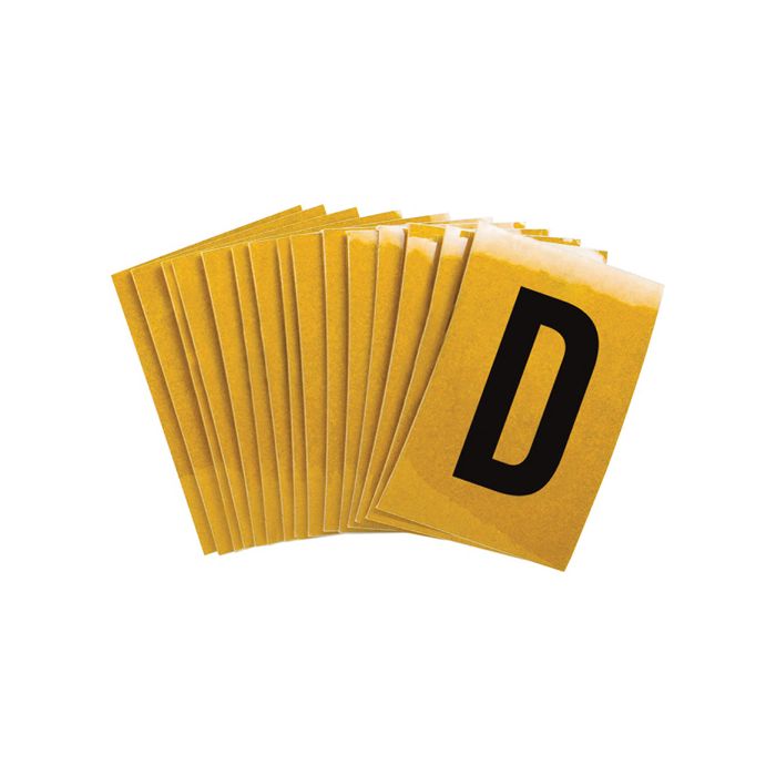 Reflective Individual Number and Letter Labels