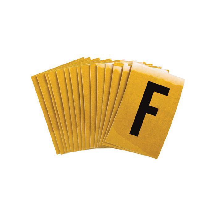 Reflective Individual Number and Letter Labels