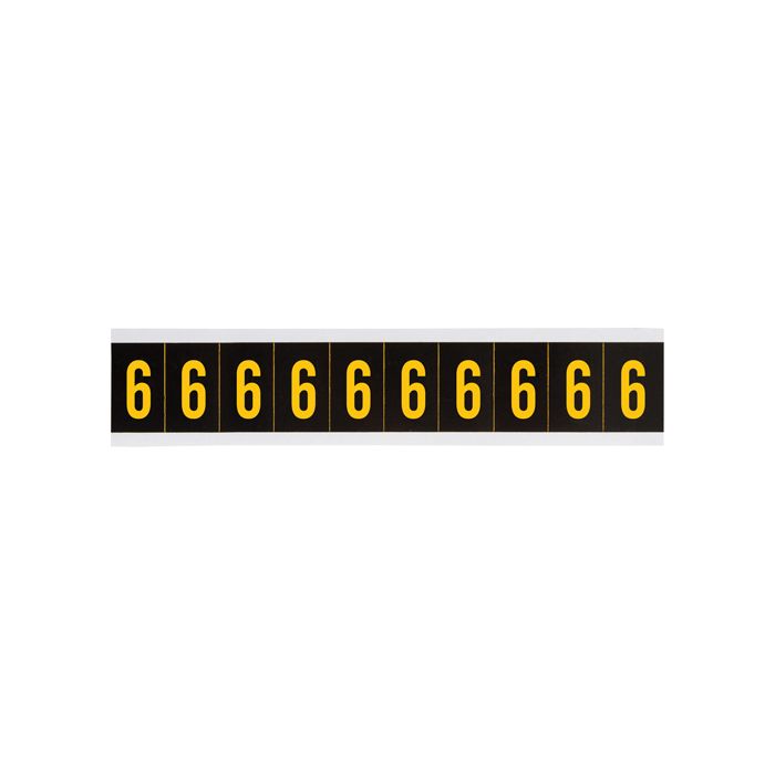 Individual Number and Letter Labels