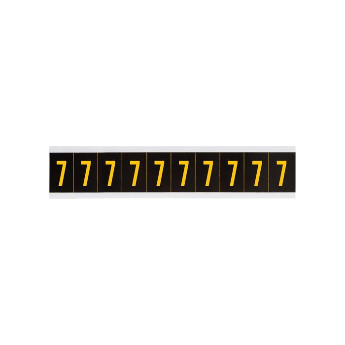 Reflective Individual Number and Letter Labels