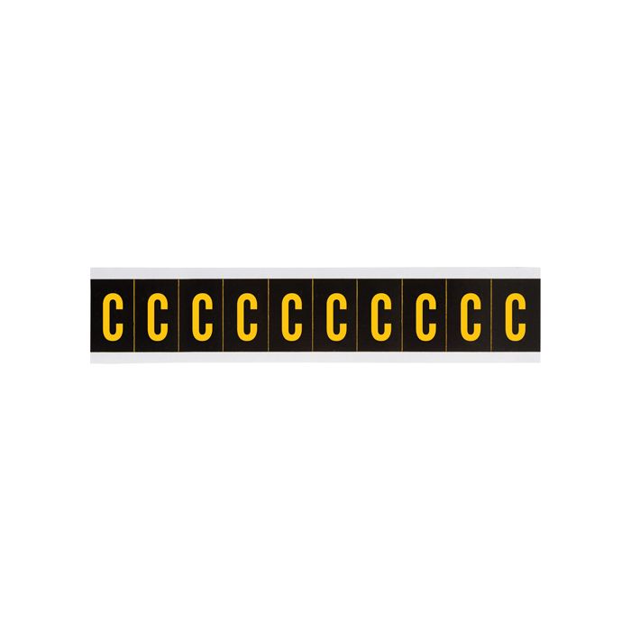 Individual Number and Letter Labels