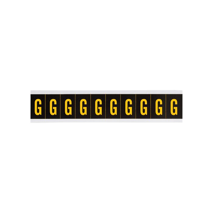 Individual Number and Letter Labels
