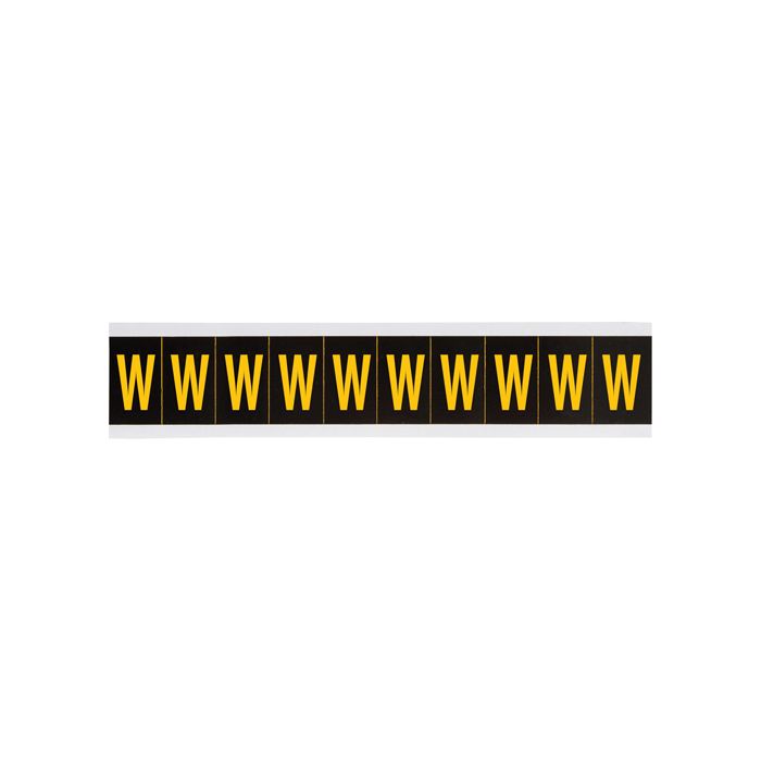 Individual Number & Letter Labels