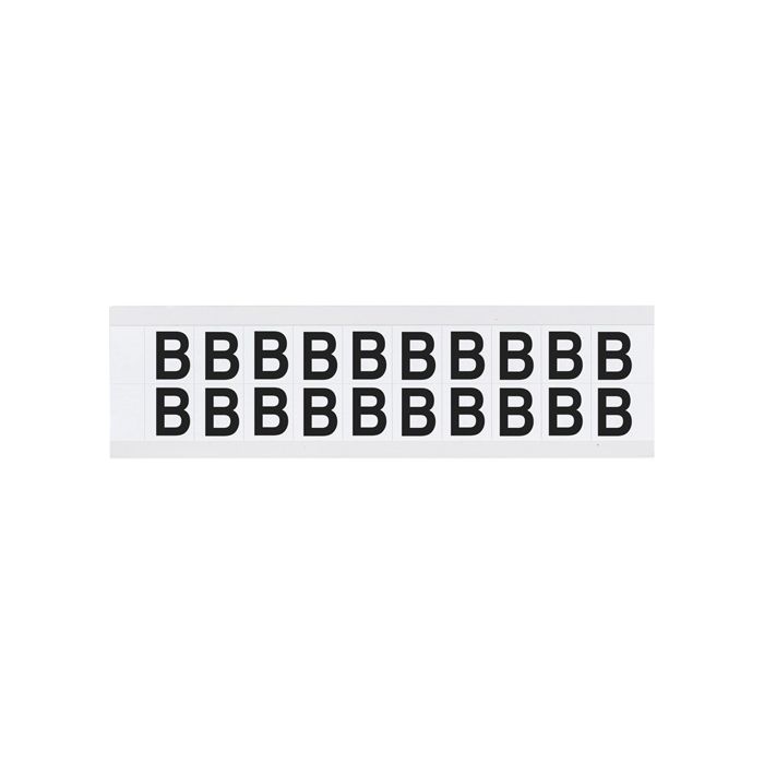 Individual Number and Letter Labels