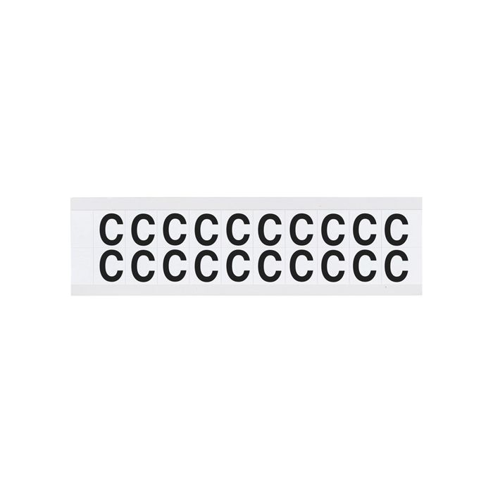 Individual Number and Letter Labels