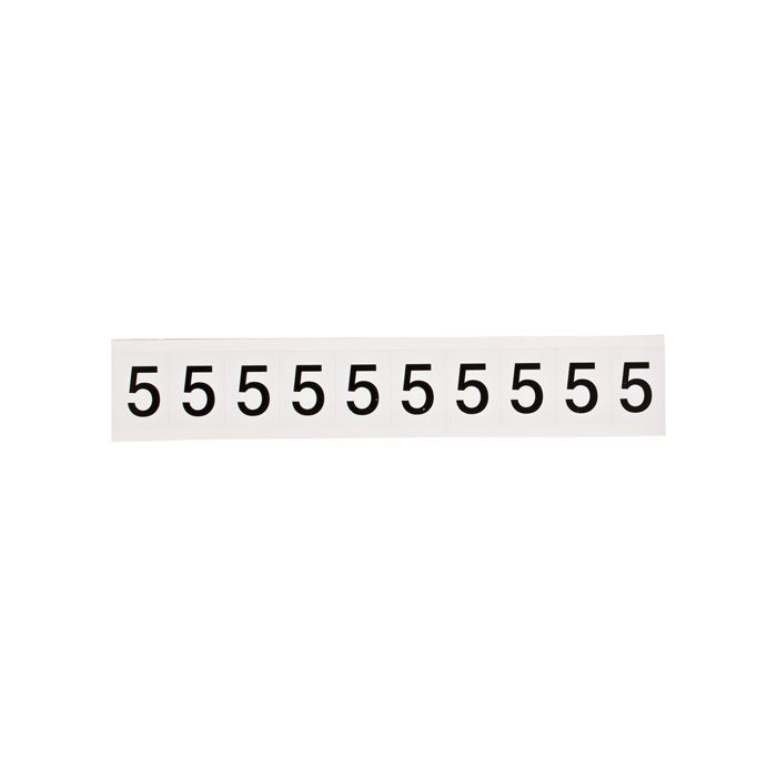 Individual Number and Letter Labels