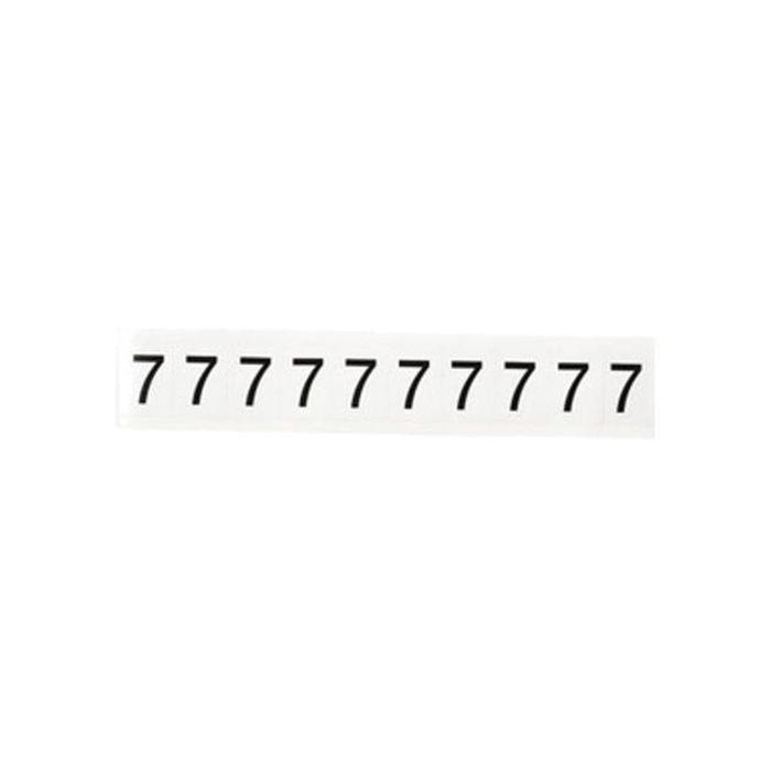 Individual Number and Letter Label