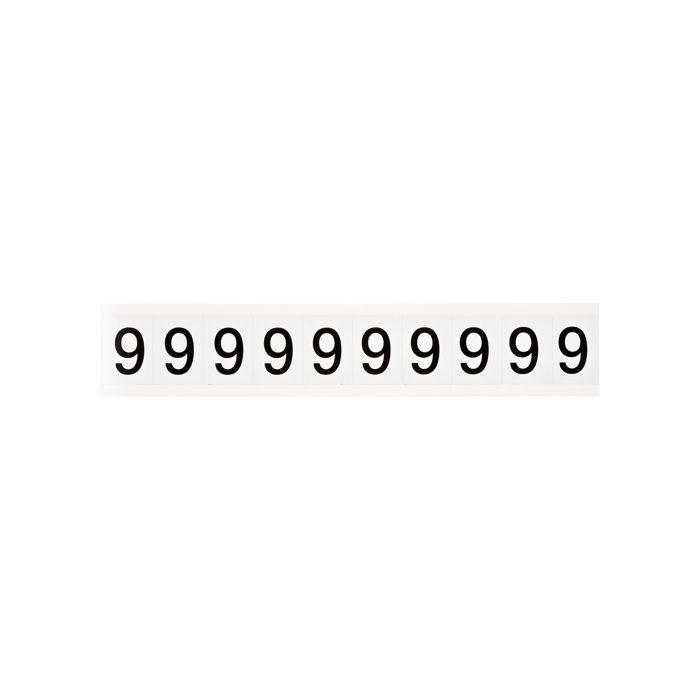 Individual Number and Letter Labels