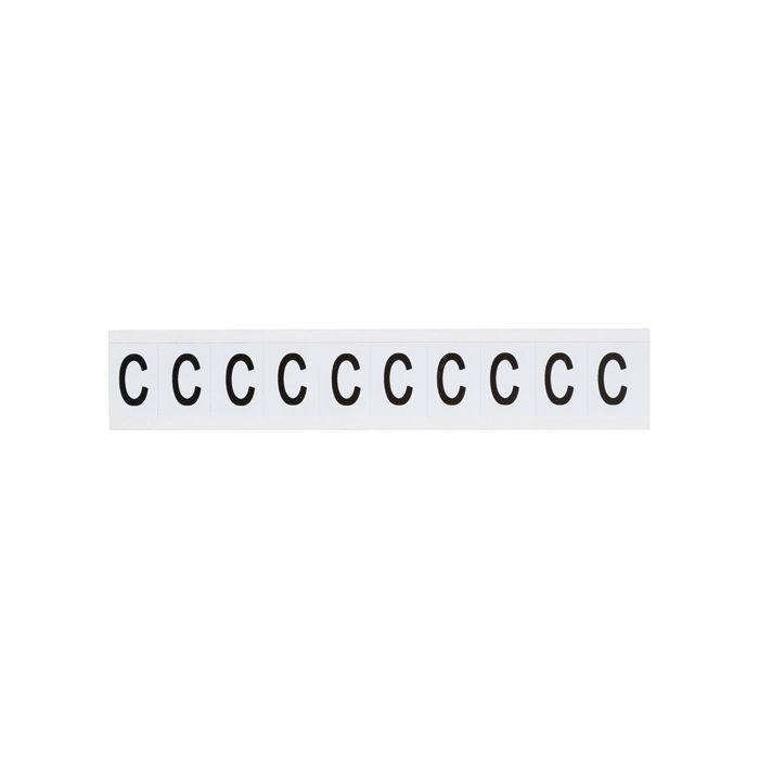 Individual Number and Letter Labels