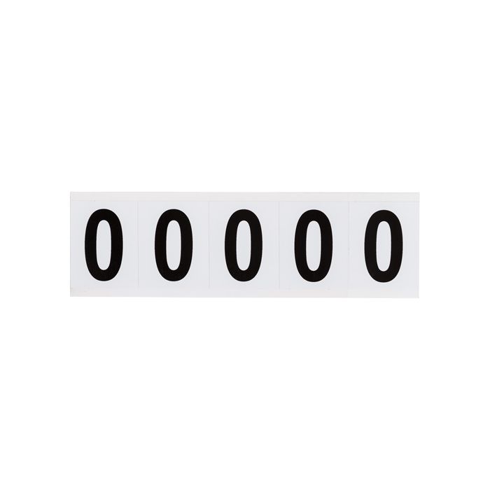 Individual Number and Letter Labels