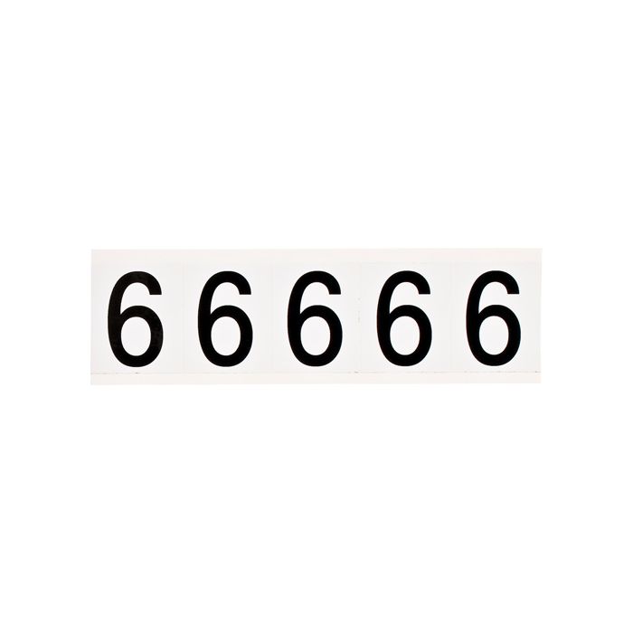 Individual Number and Letter Labels