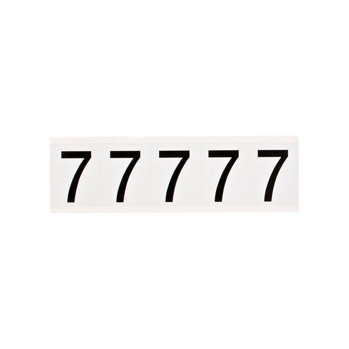 Individual Number and Letter Label