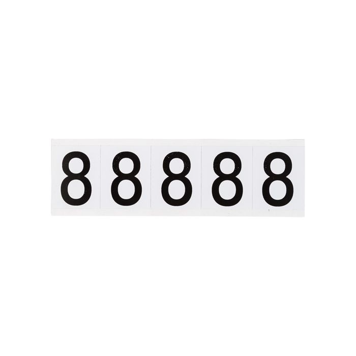 Individual Number and Letter Labels
