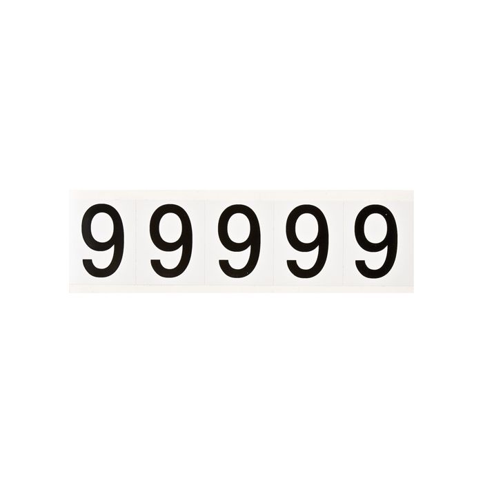 Individual Number and Letter Labels